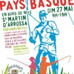 affiche salon pêche pays basque